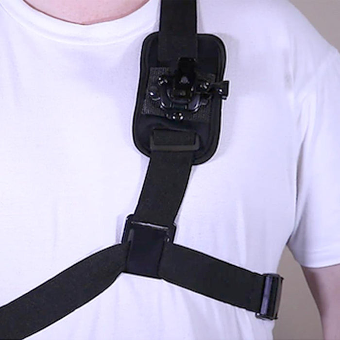 Shoulder harness for body camera