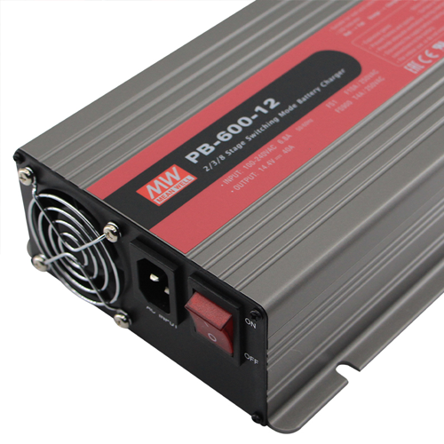 Mean Well PB-600-12 Battery Chargers 600W 14.4V 40A / 2