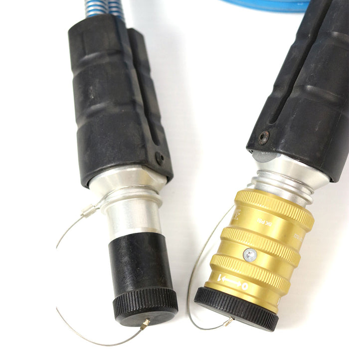 16' Hydraulic Hose with Streamline coupling, High pressure. For sale! Compatible with Hurst Jaws of life tools.