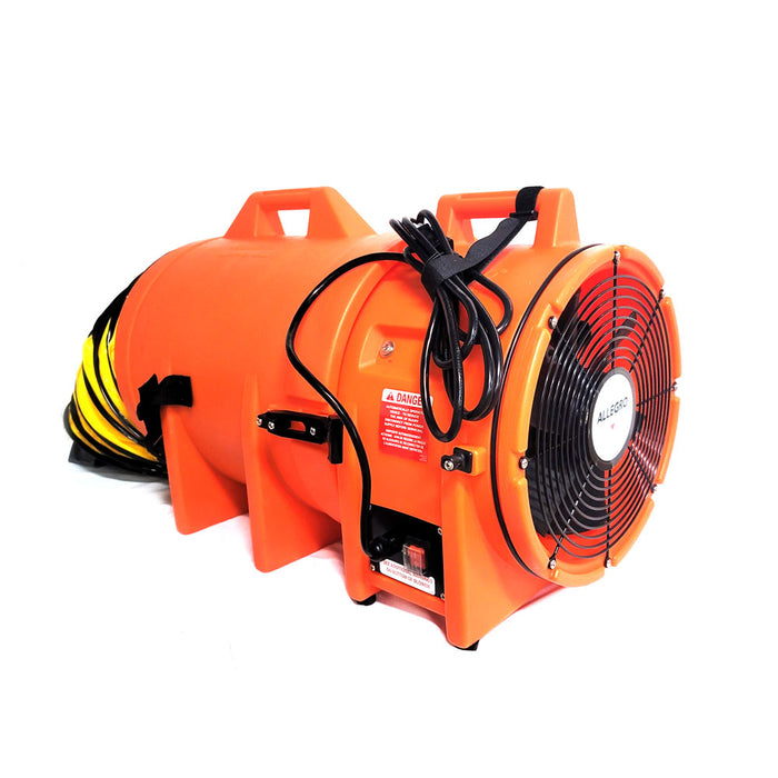 Plastic Axial Blower 12" with Ducting